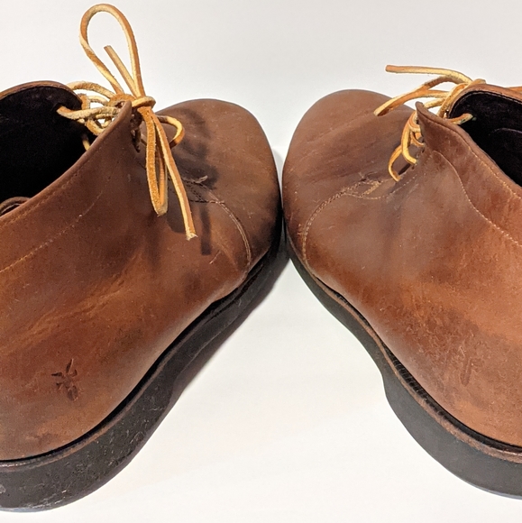 Frye Leather Cognac Chukka Boots - Picture 3 of 8
